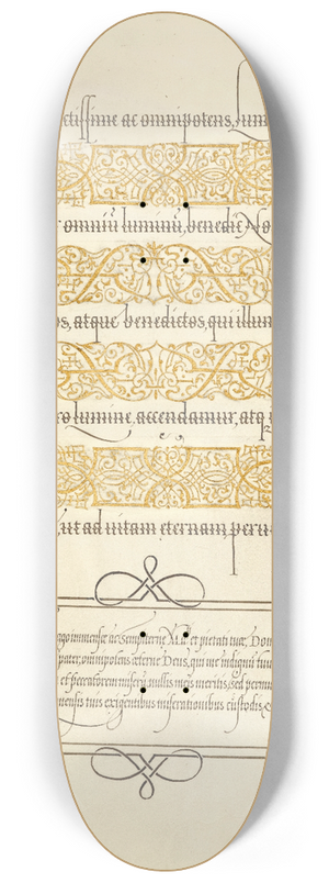Joris Hoefnagel - Caterpillars. 8.25 inch art skate deck