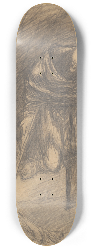 Jn Novk - Cripple without a Leg 8.25 inch art skate deck