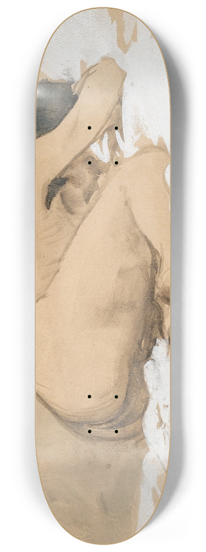 Josef Engelhart - A nude study 8.25 inch art skate deck