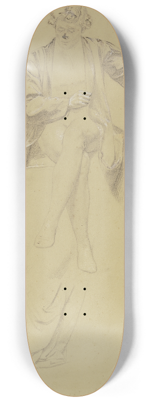 Josef Ferdinand Becker - A violinist 8.25 inch art skate deck