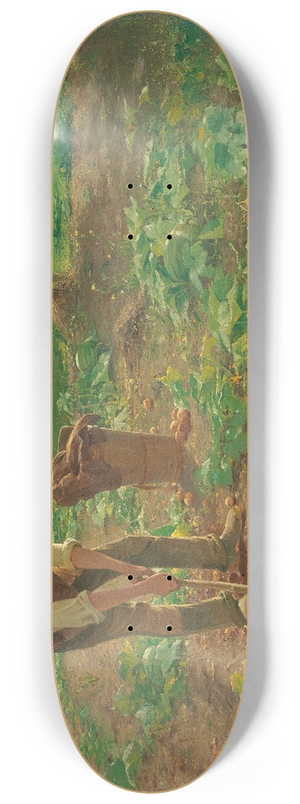 Josef Kinzel - Kartoffelernte 8.25 inch art skate deck