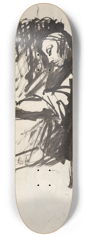 Jn Novk - Figural Studies 8.25 inch art skate deck