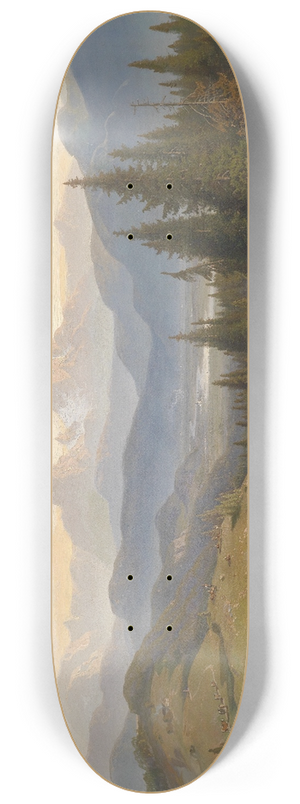 Josef Mayburger - Landschaft mit Watzmann 8.25 inch art skate deck