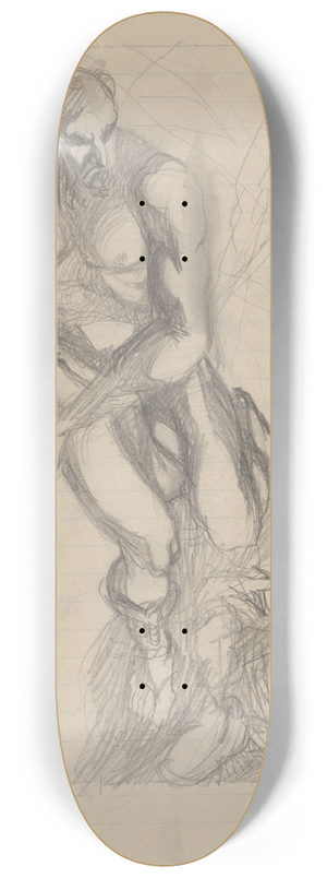 Jn Novk - Figurlna kompozcia 8.25 inch art skate deck