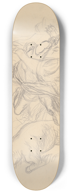 Jn Novk - Figurlna kompozcia 8.25 inch art skate deck