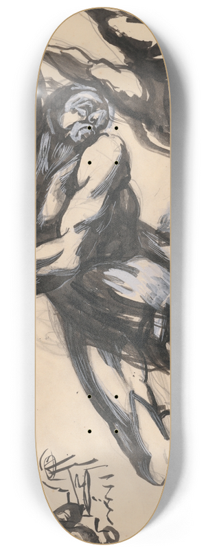 Jn Novk - Figurlna kompozcia 8.25 inch art skate deck