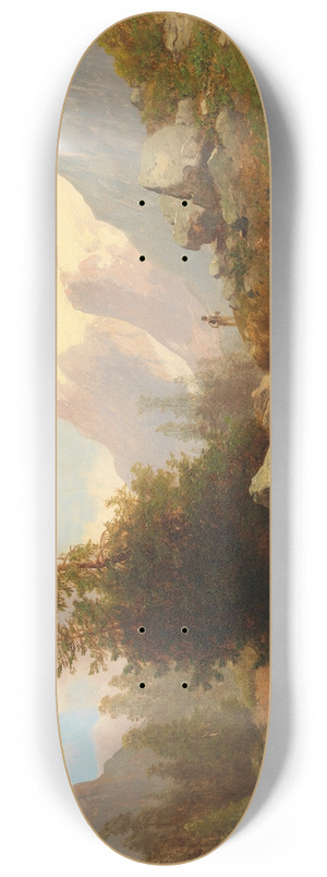 Josef Thoma - Blick auf das Wetterhorn 8.25 inch art skate deck