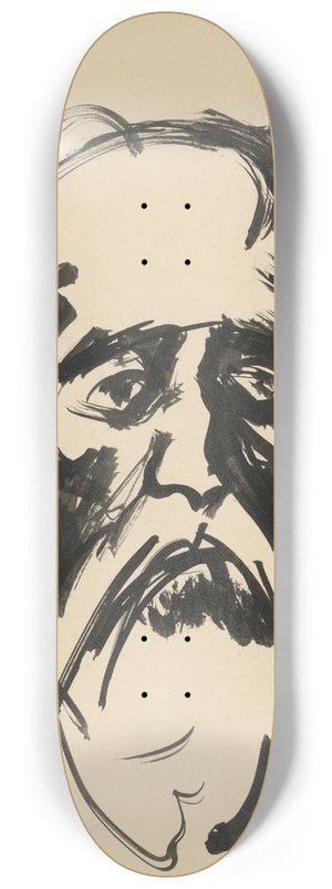 Jn Novk - Head 8.25 inch art skate deck