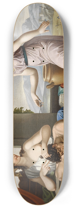 Josef Worlicek - Samson und Delila 8.25 inch art skate deck
