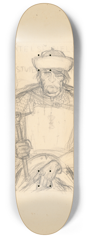 Jn Novk - Jn ika 8.25 inch art skate deck