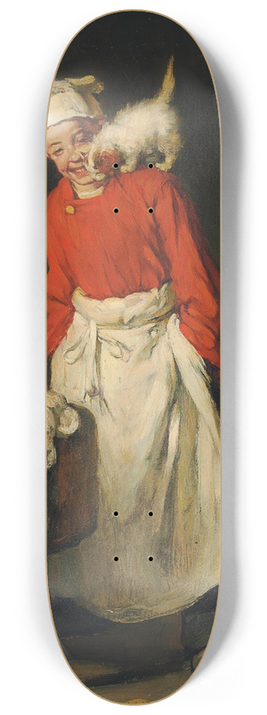 Joseph Bail - Taking a Break 8.25 inch art skate deck