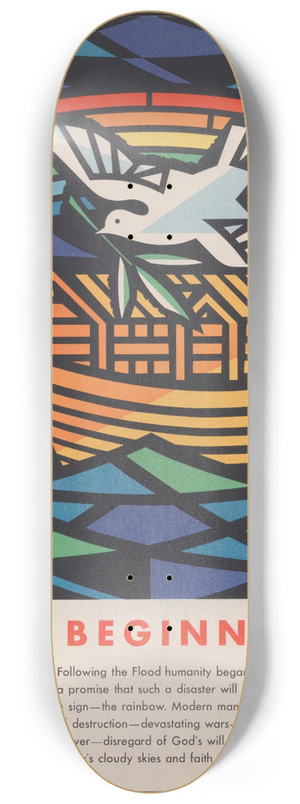 Joseph Binder - New beginnings 8.25 inch art skate deck
