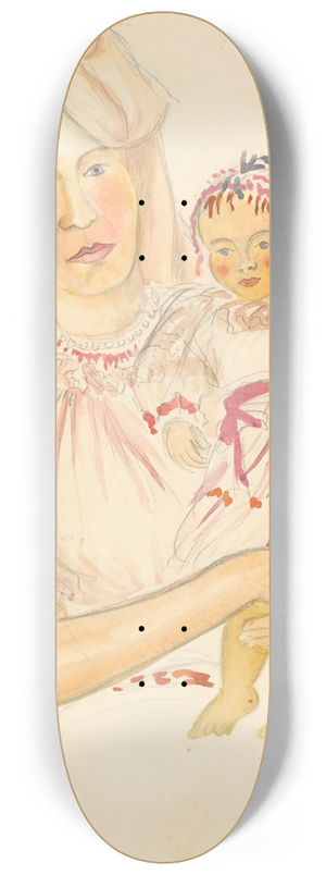 Jn Novk - Matka s dieaom 8.25 inch art skate deck