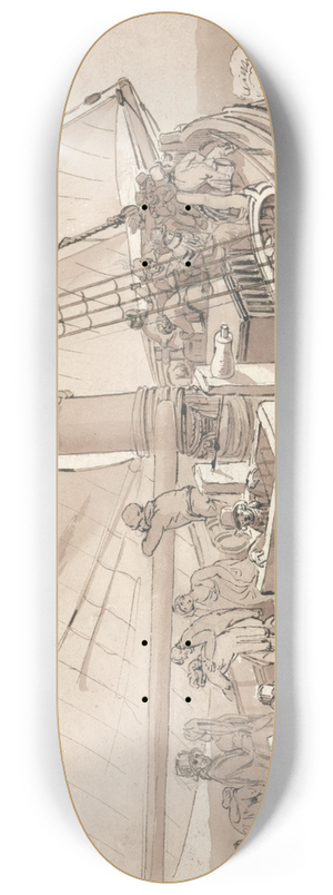 Joseph Clarendon Smith - Margate Hoy 8.25 inch art skate deck