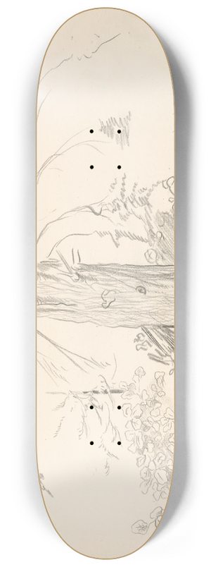 Jn Novk - Strom 8.25 inch art skate deck