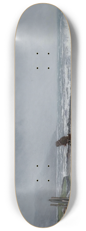 Joseph Henderson - A Windswept Beach 8.25 inch art skate deck