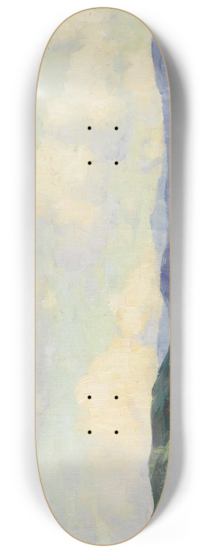 Joseph Henry Sharp - Taos Landscape 8.25 inch art skate deck