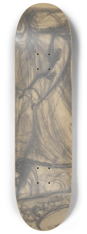 Jn Novk - Study for the Cover of J. Jnok I. 8.25 inch art skate deck