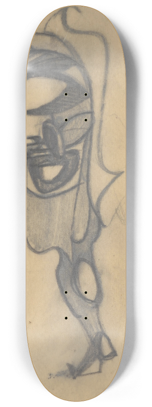 Jn Novk - Study for the Cover of J. Jnok III. 8.25 inch art skate deck