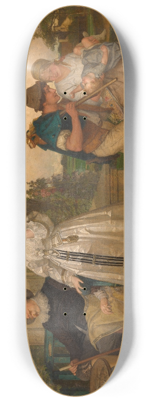 Joseph Lies - A Contrast 8.25 inch art skate deck