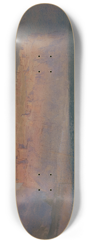Joseph Mallord William Turner - Corsica 8.25 inch art skate deck
