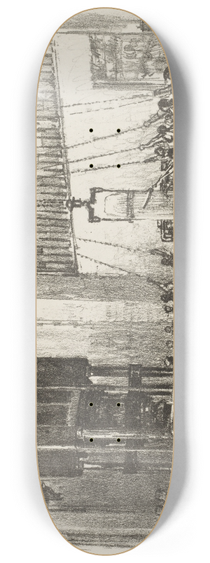 Joseph Pennell - Bottling the Big Shell 8.25 inch art skate deck