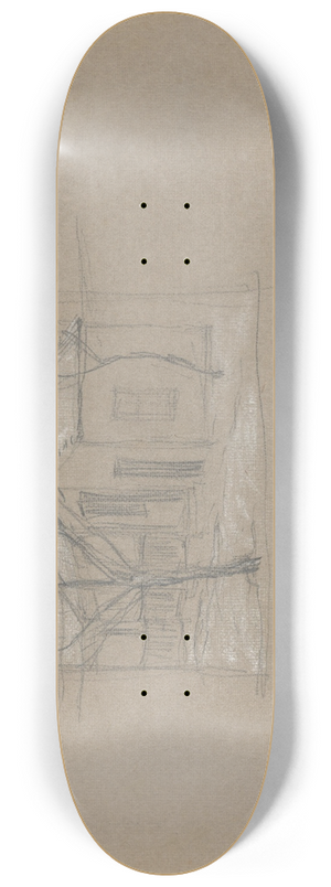 Jn Thain - Sketchbook 8.25 inch art skate deck