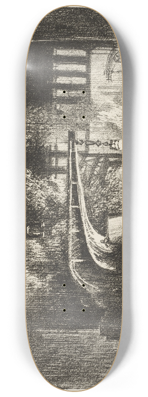 Joseph Pennell - The Perambulator 8.25 inch art skate deck