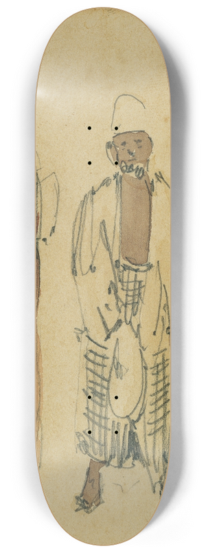 Joseph Selleny - Muslime auf Ceylon 8.25 inch art skate deck