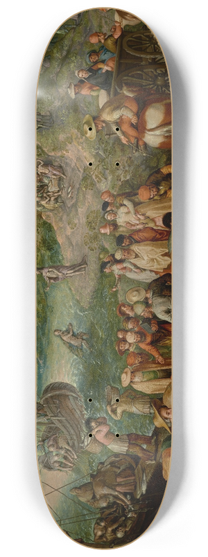 Joachim Beuckelaer - The Miraculous Draught of Fishes 8.25 inch art skate deck Joachim Beuckelaer - The Miraculous Draught of Fishes 8.25 inch art skate deck