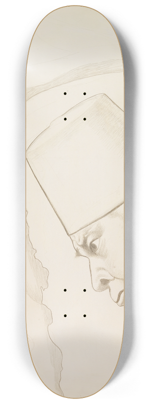 Joseph Stella - Self-Portrait 8.25 inch art skate deck