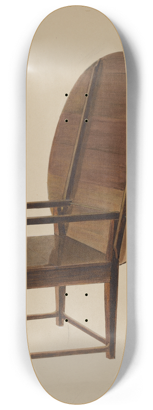 Joseph Sudek - Combination Table and Chair (as chair) 8.25 inch art skate deck