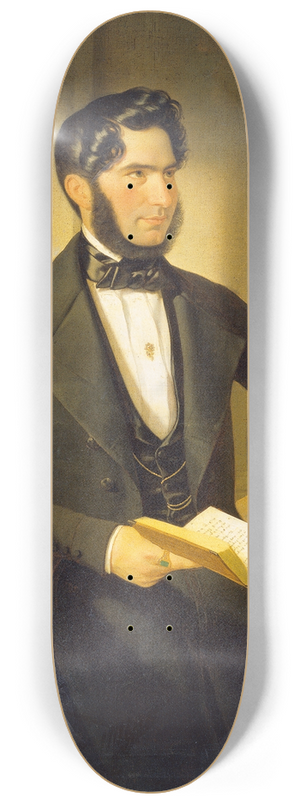 Joseph Weidner - Herrenbildnis 8.25 inch art skate deck