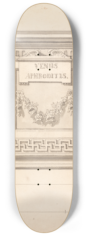 Joseph Wilton - Design for a Plinth 8.25 inch art skate deck