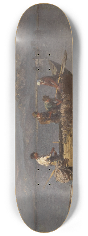 Joseph Wopfner - Chiemseefischer 8.25 inch art skate deck