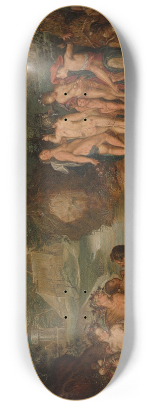 Joachim Wtewael - The Judgement of Paris 8.25 inch art skate deck Joachim Wtewael - The Judgement of Paris 8.25 inch art skate deck