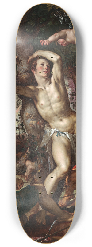 Joachim Wtewael - The Martyrdom Of Saint Sebastian 8.25 inch art skate deck Joachim Wtewael - The Martyrdom Of Saint Sebastian 8.25 inch art skate deck