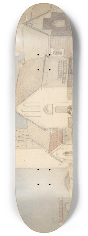 Joakim Skovgaard - Ejsing Kirke 8.25 inch art skate deck