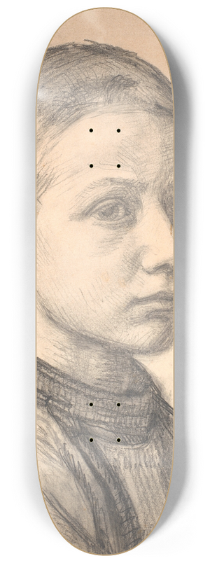 Joakim Skovgaard - Portrt af maleren J.Th. Skovgaard som dreng 8.25 inch art skate deck