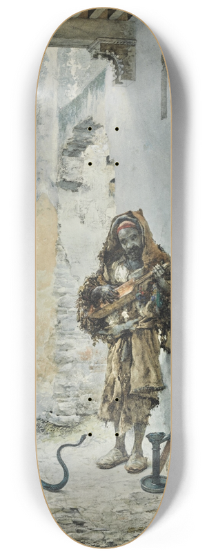 Jos Tapir - The Snake Charmer 8.25 inch art skate deck