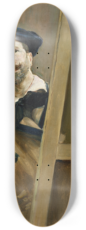 Jos Villegas Cordero - Self-Portrait 8.25 inch art skate deck