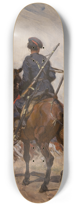 Jozef Chelmonski - A Cossack 8.25 inch art skate deck