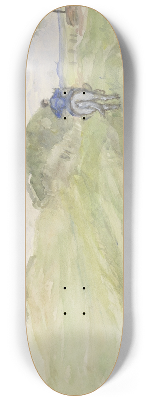 Jozef Israls - Ruiter op een landweg 8.25 inch art skate deck