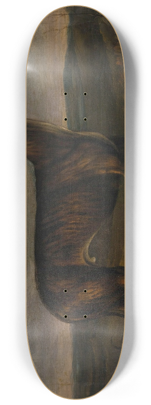 J. Thompson - The Sultan; A Greyhound 8.25 inch art skate deck