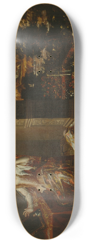 Juan Correa - The Conversion of Saint Mary Magdalene 8.25 inch art skate deck