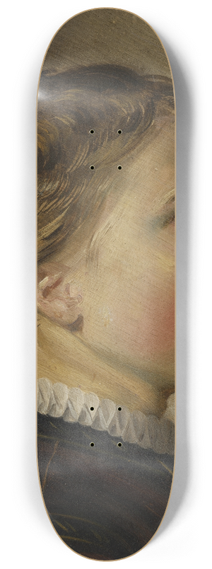 Judith Leyster - Young Boy in Profile 8.25 inch art skate deck