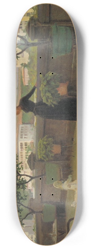 Joaquim Vayreda - Terrace 8.25 inch art skate deck Joaquim Vayreda - Terrace 8.25 inch art skate deck