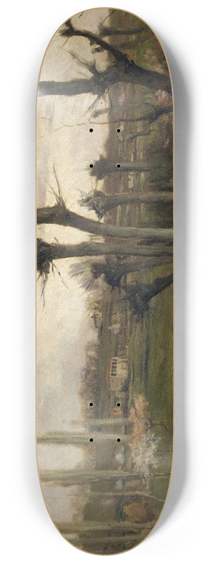 Joaquim Vayreda - The Beginning of Spring 8.25 inch art skate deck Joaquim Vayreda - The Beginning of Spring 8.25 inch art skate deck