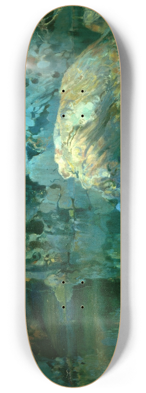 Joaquin Mir Trinxet - The Rock in the Pond 8.25 inch art skate deck