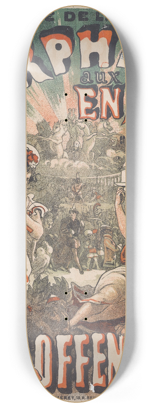 Jules Chret - Orphe aux enfers 8.25 inch art skate deck